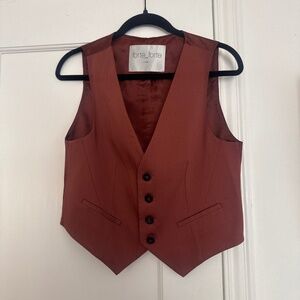 Forte Forte burgundy/rust  vest
